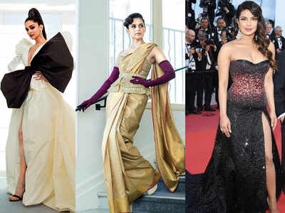 Deepika Padukone, Priyanka Chopra and Kangana Ranaut storm the Cannes red carpet