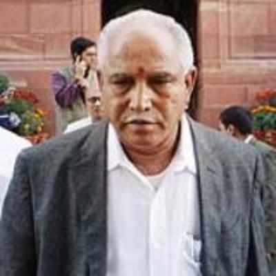 Snubbed by BJP top brass, Yeddyurappa talks to NCP