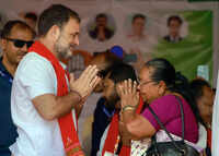 Cong pledges ST tag to 6 groups, Rahul unveils 100-day action plan