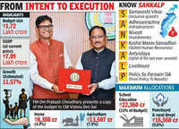 Eye on tribal belt, FM blends welfare with infra push