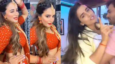 After alleged MMS leak controversy, Akshara Singh's latest video ...