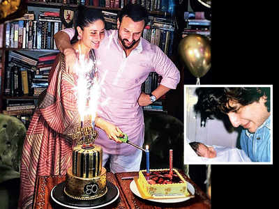 Golden birthday celebrations for Saif Ali Khan