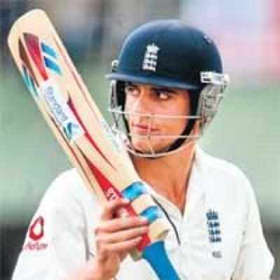 Cook, rain save England the blushes