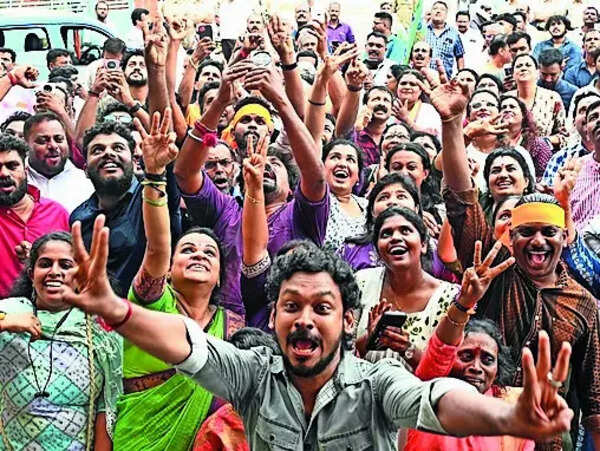 Kerala assembly election results: A roller-coaster day at BJP headquarters