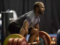 The aim is to get rid of my back problem, says weightlifter Sathish 