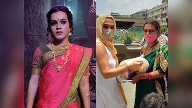 Exclusive: Marathi transgender actress Ganga helps sex workers and ...