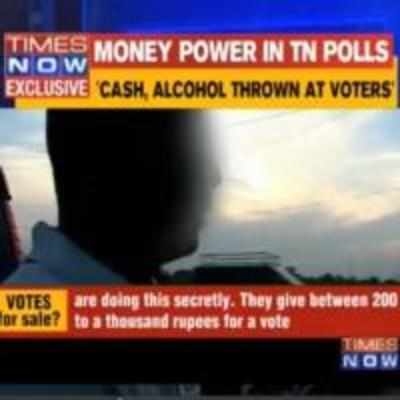 Money power in Tamil Nadu polls