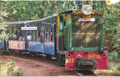 Matheran toy train back in service from today