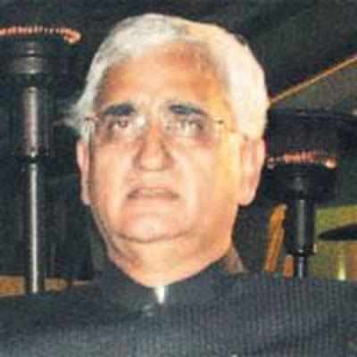 We're not here to write a thesis on Shanti Bhushan's private life: Salman Khurshid