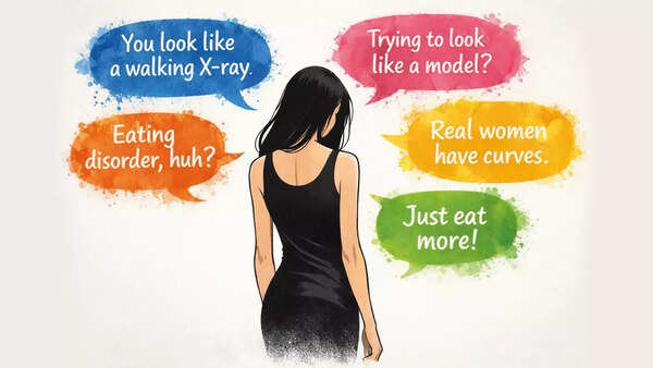 Toothpick! Twiggy! Why does thin-shaming get a free pass?