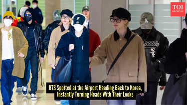 Jimin to Suga: BTS’ airport style wins again as the group heads back to Korea