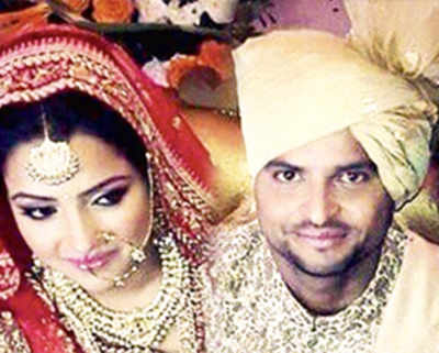 Raina yet another cricketer to marry childhood friend