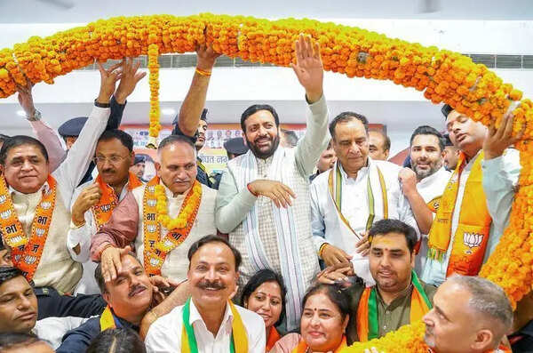 Sonipat civic body poll: Saini pitches ‘triple-engine model’ to woo electorate