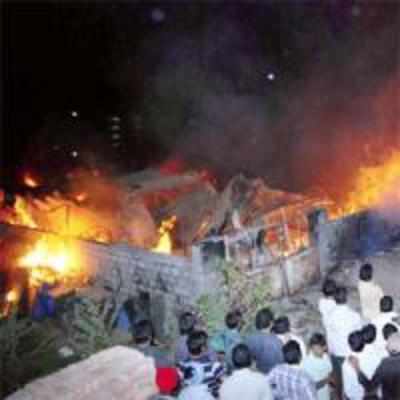 Six killed, four injured in fire at Hyderabad godown