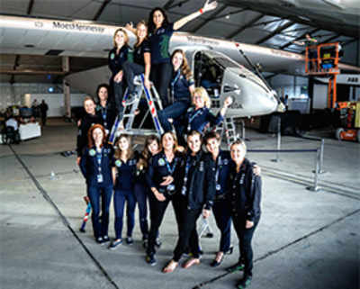 Women power behind epic mission