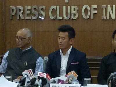 Former footballer Bhaichung Bhutia launches political party Hamro Sikkim Party