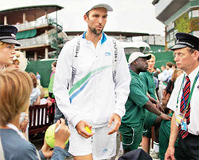 Tennis’ tallest ace Karlovic shares his view from the top