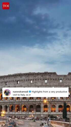 Modi Shares Highlights from Italy Visit