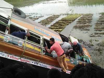 West Bengal: Bus accident in Nadia leaves eight dead