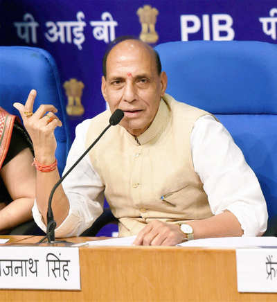 Priority is country's security, not J&K tie-up: Rajnath on Alam's release