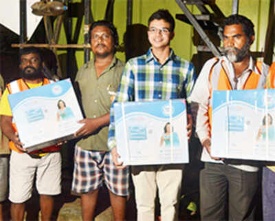 Bandra teen sets up a dozen water purifiers in BMC offices