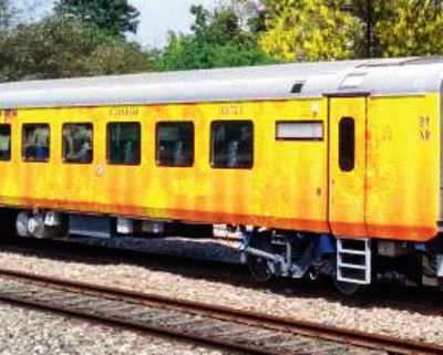 Windows of Tejas train damaged on way to CST