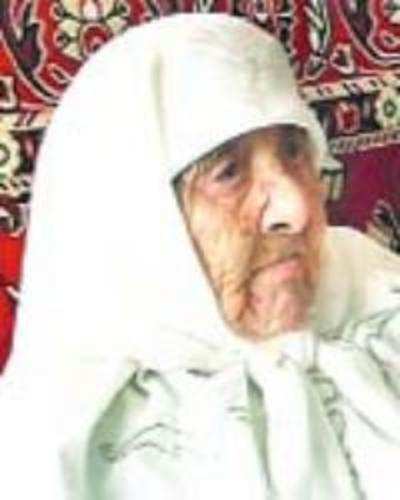 Oldest woman dead