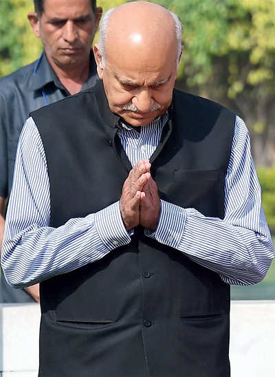 The mighty fall: Minister of State for External Affairs MJ Akbar buckles in the MeToo storm, quits after #MeToo allegations