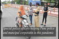 Special police officers helping police and muncipal corporation in this pandemic 