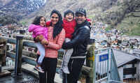 Allu Arjun on a family vacation in Switzerland 