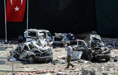 11 killed, 226 wounded in Turkey attacks