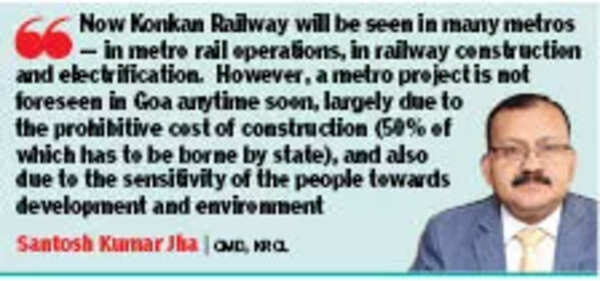 Metro rail is the future, Konkan Rly will venture into it in big way: CMD