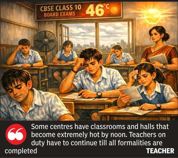 Not just students, teachers too face heat at CBSE Class 10 optional boards