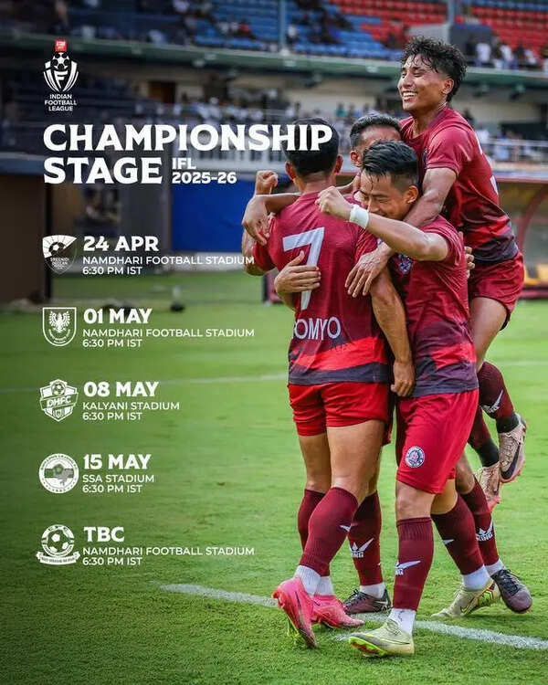 Rajasthan United FC qualify for Indian Football League Championship Stage but home matches shifted to Ludhiana because of lack of floodlights at Jaipur’s Vidhyadhar Nagar Stadium