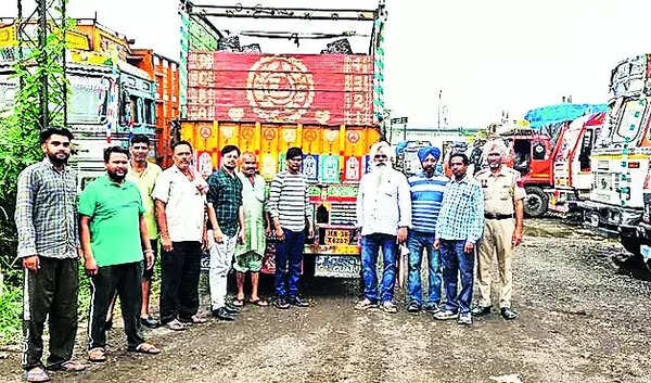 SGST officials impound 51 trucks for tax evasion