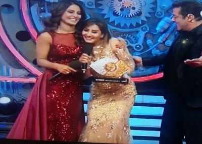 Bigg Boss 11 Winner Shilpa Shinde walks away with the coveted Bigg Boss trophy and prize money of Rs 44 lakh