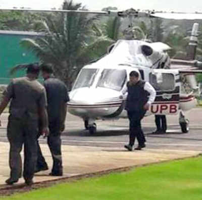 Nearly 2 months on, yet another chopper scare for CM