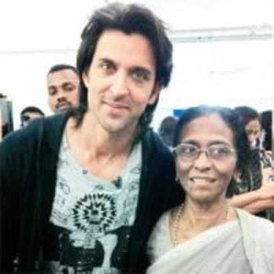Hrithik goes back to school