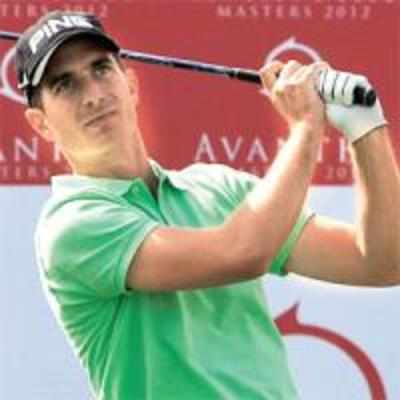 Whiteford, Canizares take joint lead at Avantha Masters