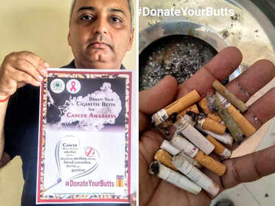 #DonateYourButts: An initiative to recycle cigarette butts launched by city NGO