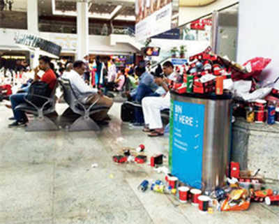 Housekeeping strike raises stink at airport