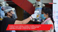 Malls in Kanpur taking safety measures against Corona 