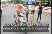 Special police officers helping police and municipal corporation in this pandemic 