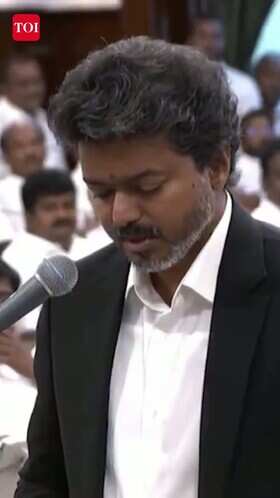 Tamil Nadu CM C Joseph Vijay Takes Oath As Perambur MLA | First Assembly Appearance