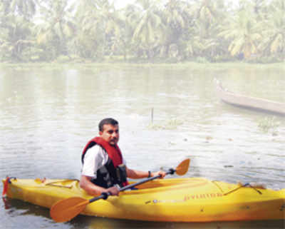Kayaking for a cause