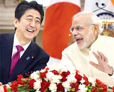 India to get bullet train, inks Rs 98k-crore deal with Japan
