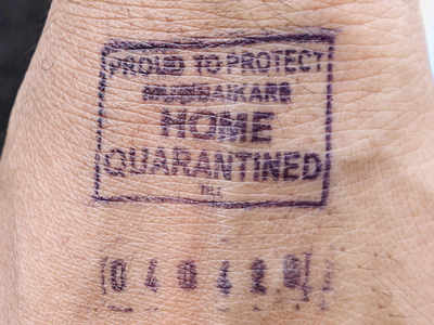 ECI allows use of indelible ink for quarantine stamps