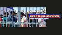 Migrant labourers create ruckus at a quarantine centre in Bihar 