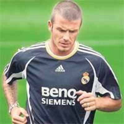 Becks fit for Spanish title decider today