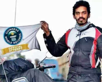 En route world record, techie has tryst with ultras and is witness to massacre